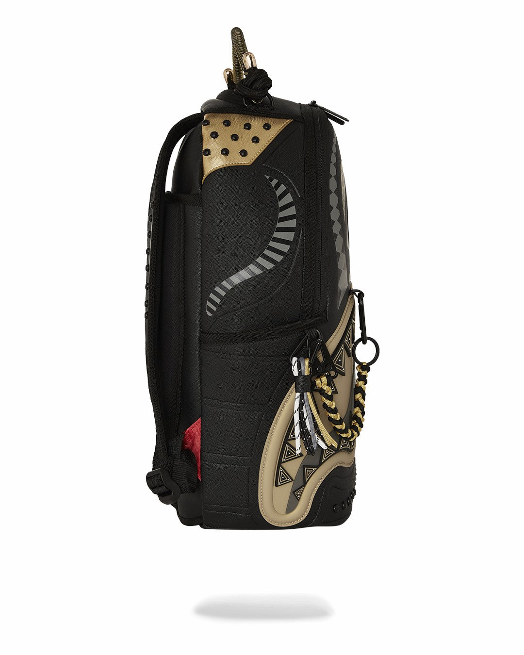 Sprayground A.I. AFRICAN INTELLIGENCE SHARKS OF THE GOLD OCEAN BACKPACK - SANDFLOW