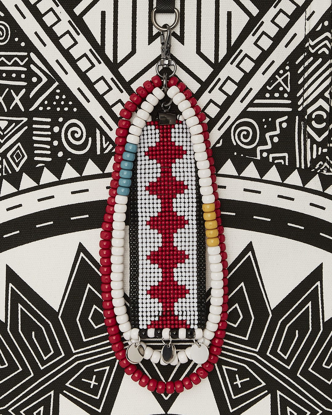Sprayground A.I. AFRICAN INTELLIGENCE THE SKYHAWK BACKPACK - SANDFLOWER COLLAB