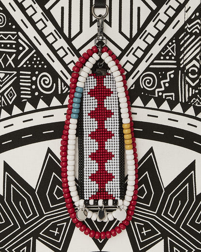 Sprayground A.I. AFRICAN INTELLIGENCE THE SKYHAWK BACKPACK - SANDFLOWER COLLAB