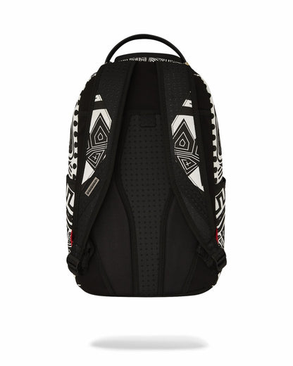 Sprayground A.I. AFRICAN INTELLIGENCE THE SKYHAWK BACKPACK - SANDFLOWER COLLAB