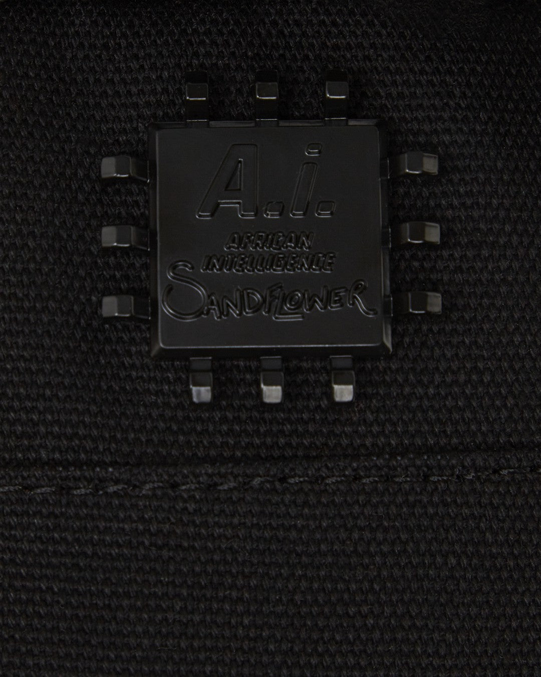Sprayground A.I. AFRICAN INTELLIGENCE BORN AND RAISED BACKPACK - SANDFLOWER COLLAB