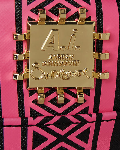 Sprayground A.I. AFRICAN INTELLIGENCE PRIDE AND POWER BACKPACK - SANDFLOWER COLLAB