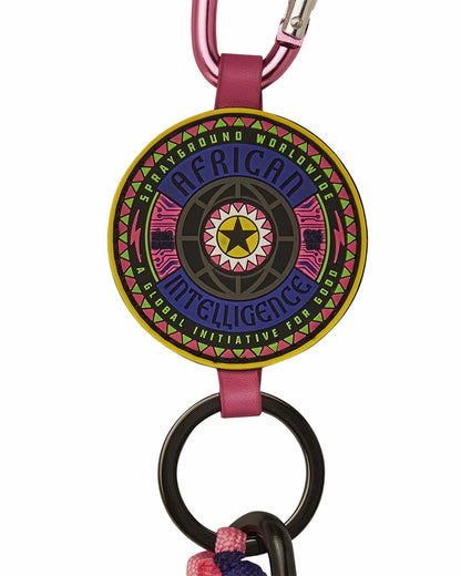 Sprayground A.I. 12 BROOKLYN & BEYOND - SANDFLOWER COLLAB CLIP KEYCHAIN