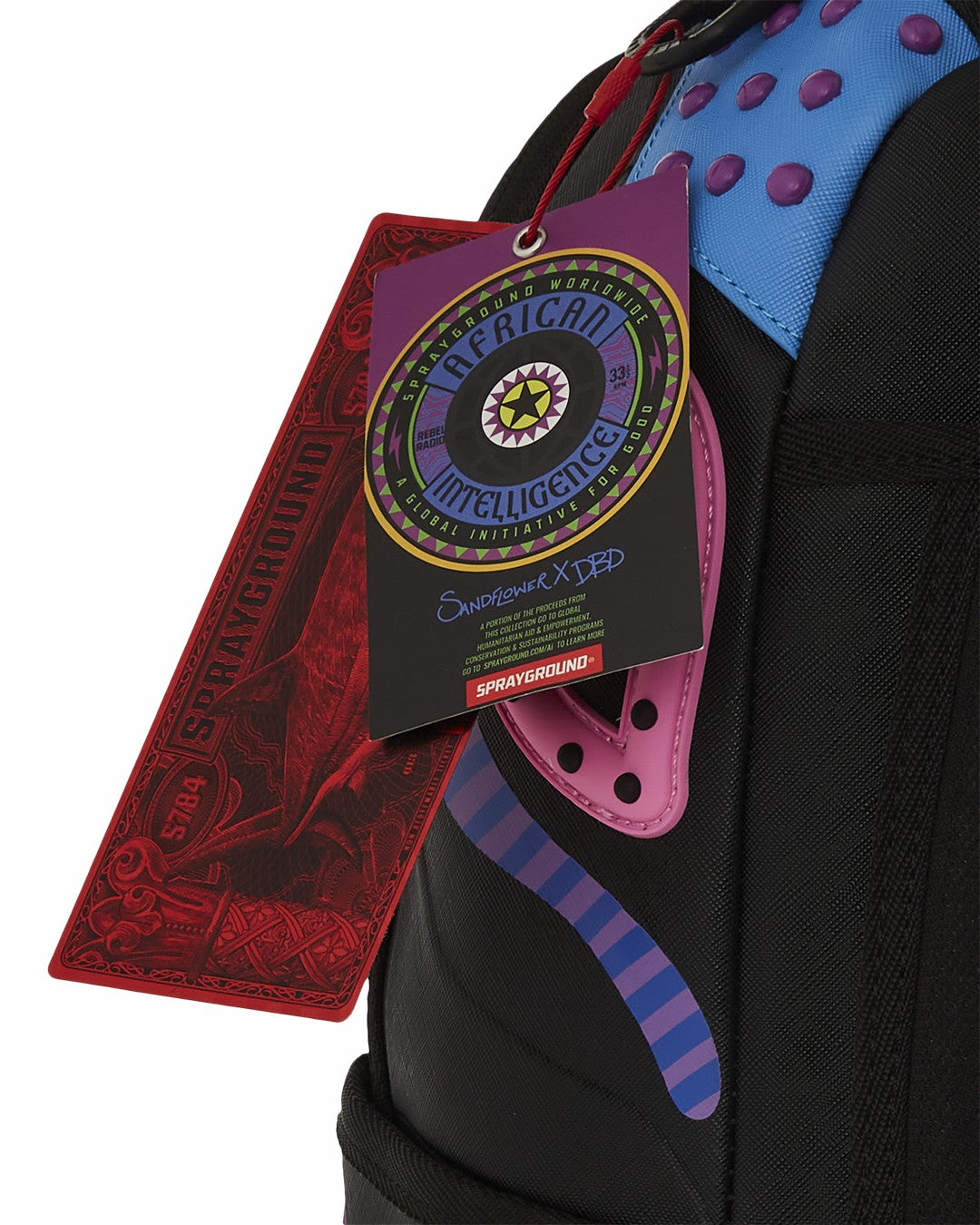 Sprayground A.I. 12 BROOKLYN & BEYOND - SANDFLOWER COLLAB BACKPACK