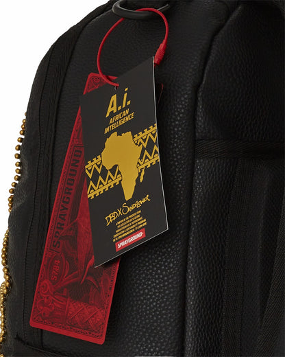 Sprayground A.I. GOLDEN REGENERATION BACKPACK