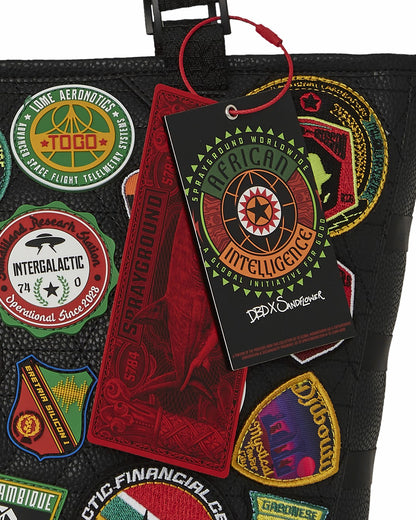 Sprayground A.I. THE 54 (PATCHES OF AFRICA) CARGO TOTE