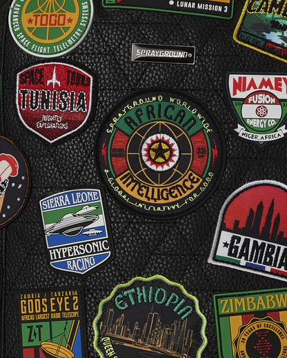 Sprayground A.I. THE 54 (PATCHES OF AFRICA) CARGO BACKPACK