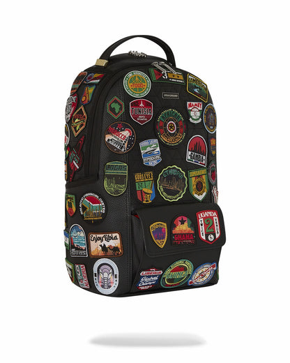 Sprayground A.I. THE 54 (PATCHES OF AFRICA) CARGO BACKPACK