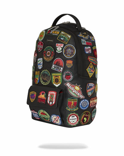 Sprayground A.I. THE 54 (PATCHES OF AFRICA) CARGO BACKPACK