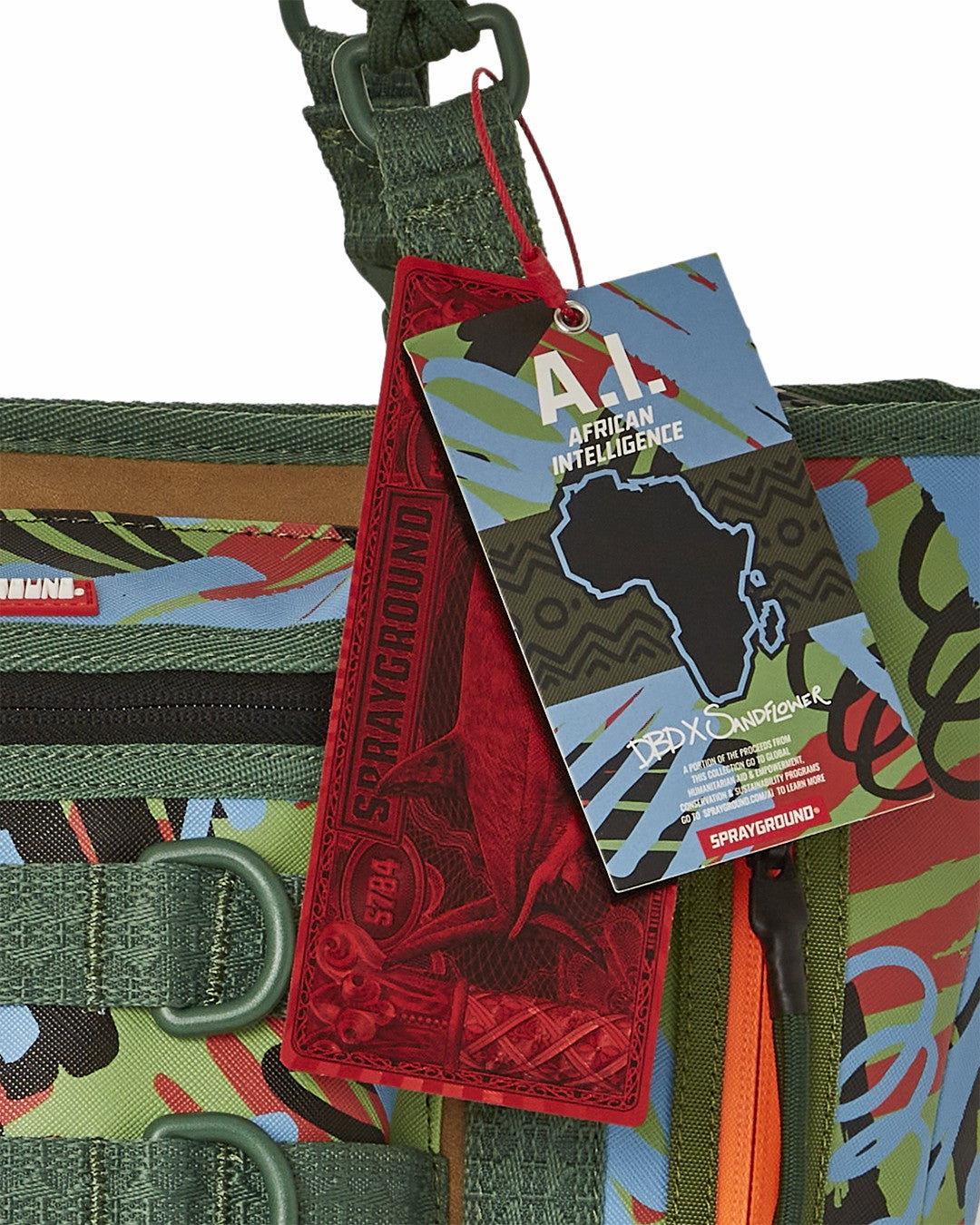 Sprayground A.I. SPECIAL OPS CARGO TOTE