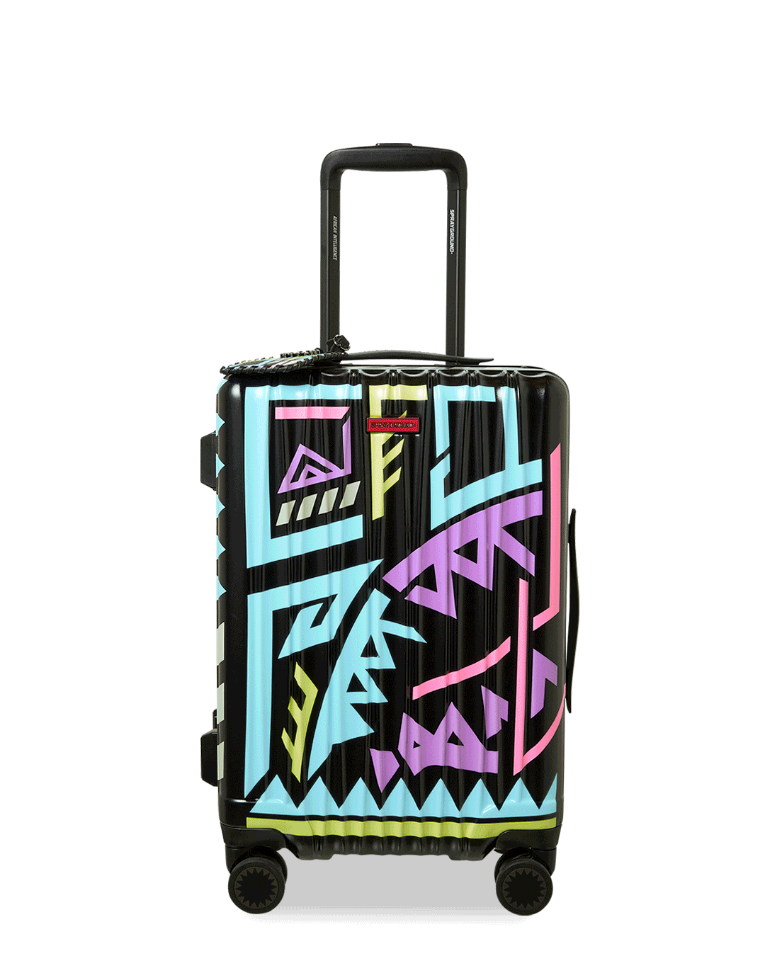 Sprayground A.I. PATH TO THE FUTURE III HARDSHELL CARRY-ON LUGGAGE - SANDFLOWER CO
