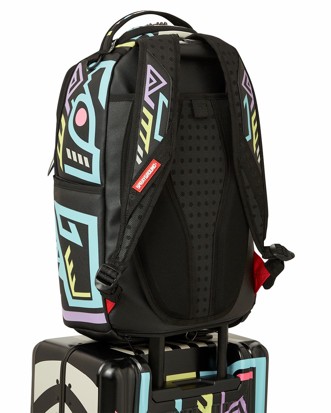 Sprayground A.I. PATH TO THE FUTURE III HARDSHELL CARRY-ON LUGGAGE - SANDFLOWER CO