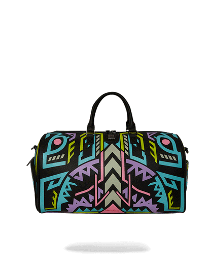 Sprayground A.I. PATH TO THE FUTURE III DUFFLE - SANDFLOWER COLLAB (GLOW IN THE DA
