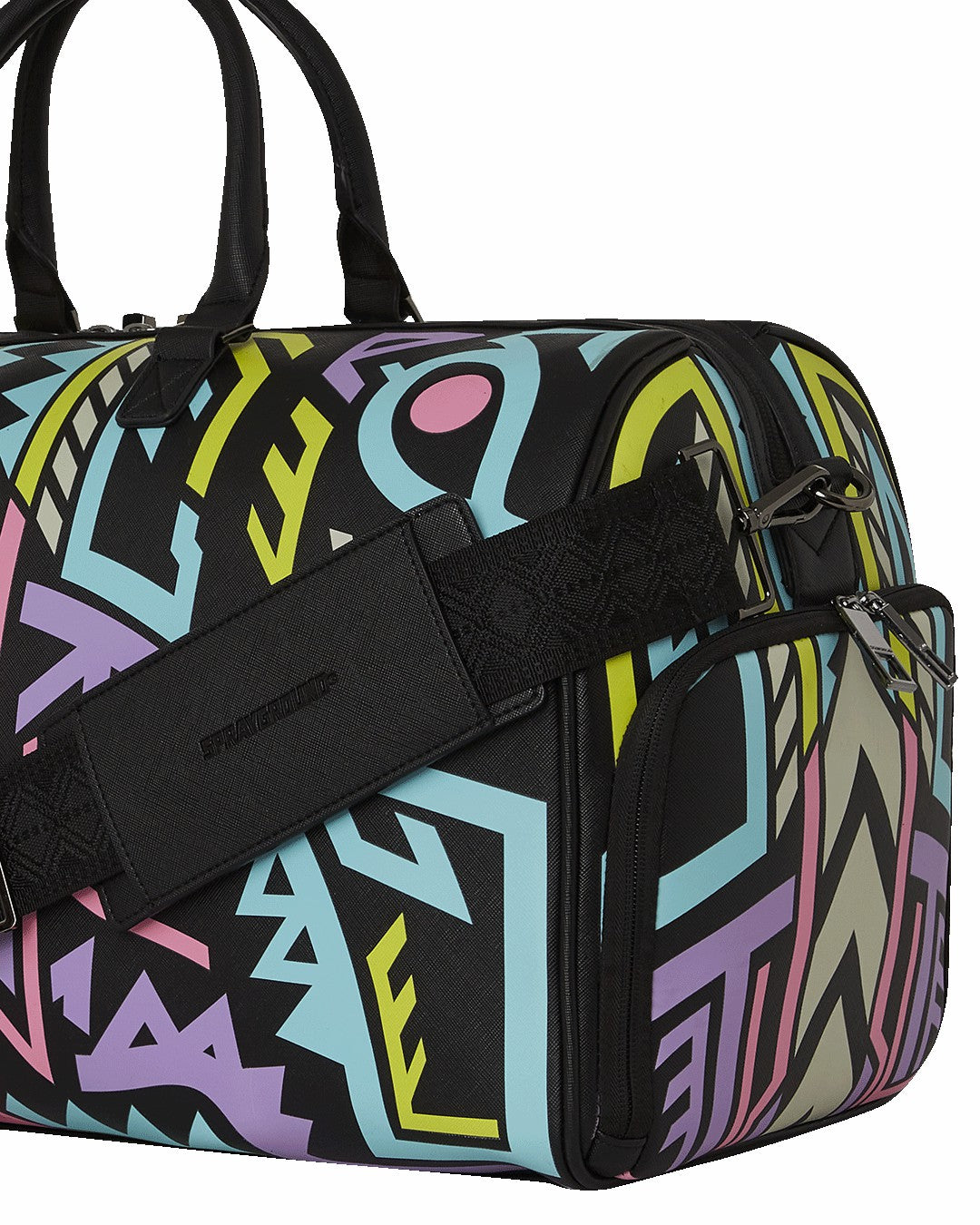Sprayground A.I. PATH TO THE FUTURE III DUFFLE - SANDFLOWER COLLAB (GLOW IN THE DA