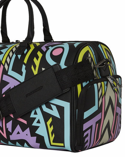 Sprayground A.I. PATH TO THE FUTURE III DUFFLE - SANDFLOWER COLLAB (GLOW IN THE DA