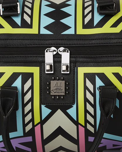 Sprayground A.I. PATH TO THE FUTURE III DUFFLE - SANDFLOWER COLLAB (GLOW IN THE DA