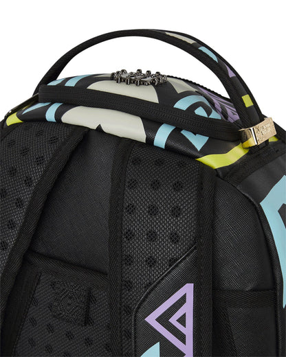 Sprayground A.I. PATH TO THE FUTURE III BACKPACK - SANDFLOWER COLLAB (GLOW IN THE