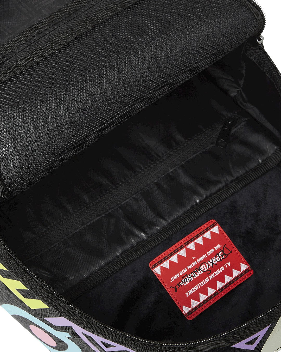 Sprayground A.I. PATH TO THE FUTURE III BACKPACK - SANDFLOWER COLLAB (GLOW IN THE