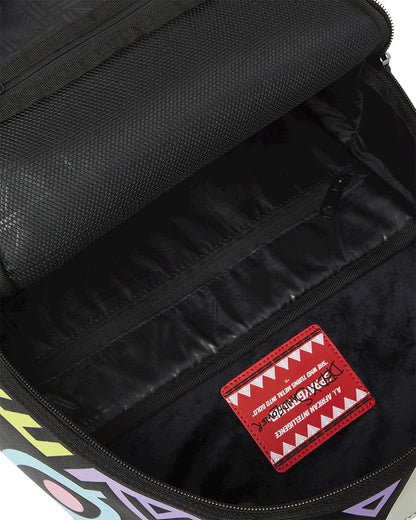 Sprayground A.I. PATH TO THE FUTURE III BACKPACK - SANDFLOWER COLLAB (GLOW IN THE