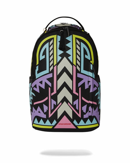 Sprayground A.I. PATH TO THE FUTURE III BACKPACK - SANDFLOWER COLLAB (GLOW IN THE
