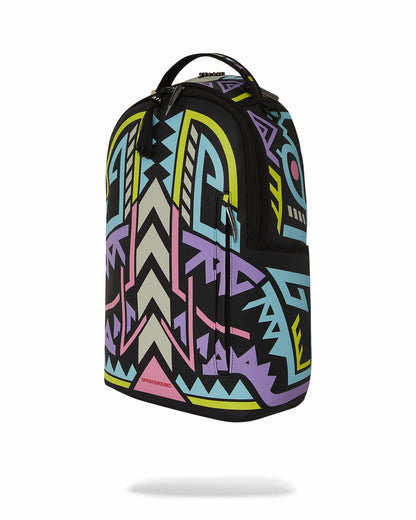 Sprayground A.I. PATH TO THE FUTURE III BACKPACK - SANDFLOWER COLLAB (GLOW IN THE