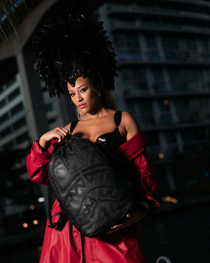 Sprayground AFRICAN INTELLIGENCE 9 APEX GENIUS BACKPACK - SANDFLOWER COLLAB