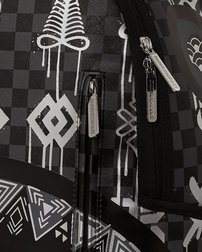 Sprayground AFRICAN INTELLIGENCE 9 POWER GLYPHICS BACKPACK - SANDFLOWER COLLAB
