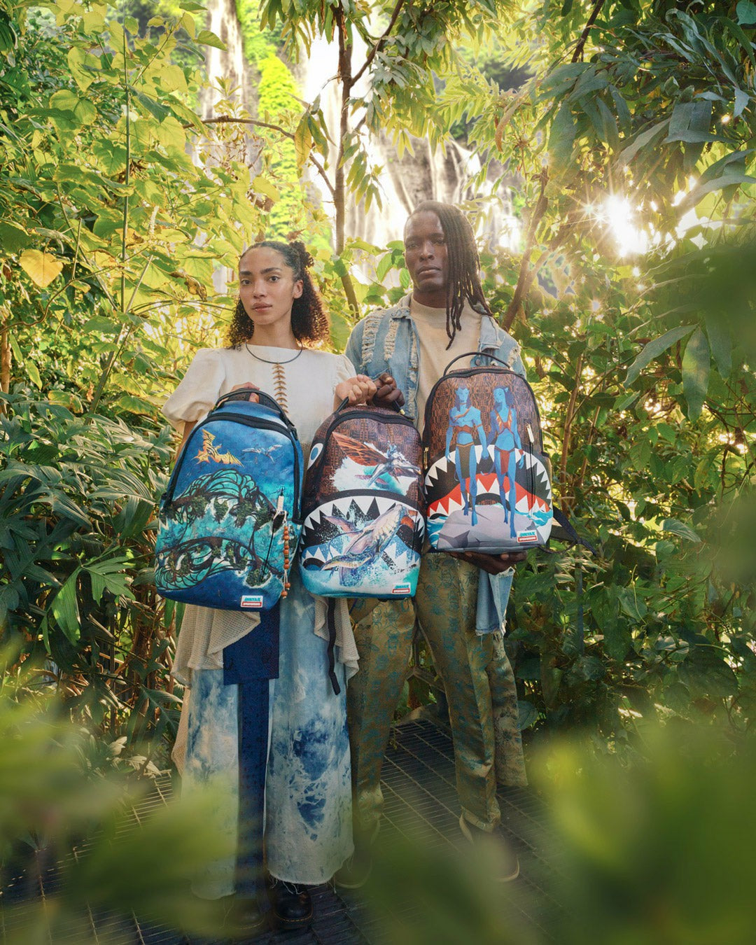 Sprayground JAKE AND NEYTIRI SHARKS IN PANDORA