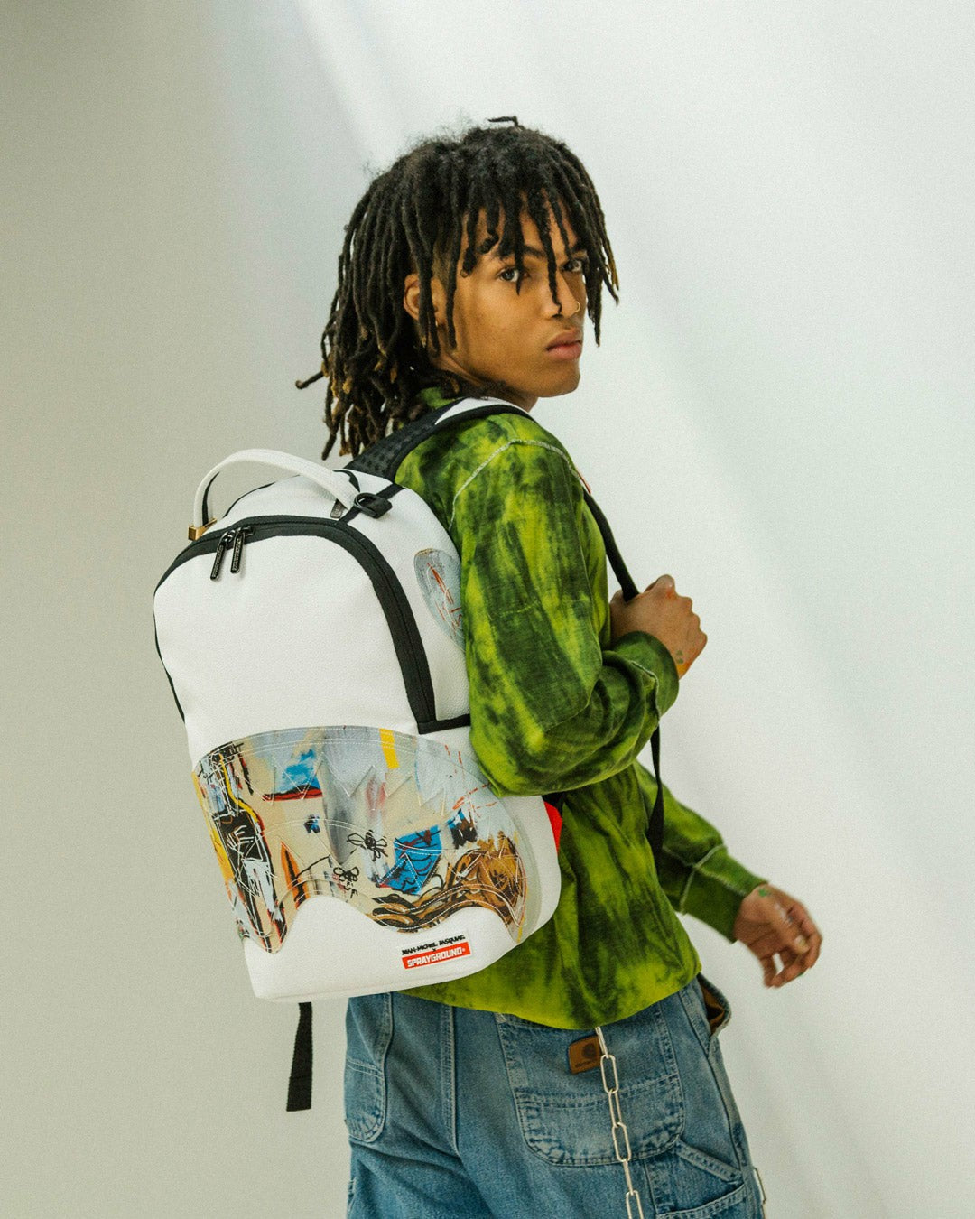 Sprayground OFFICIAL BASQUIAT ACQUE PERICOLOSE 1981 BACKPACK (DLXV)