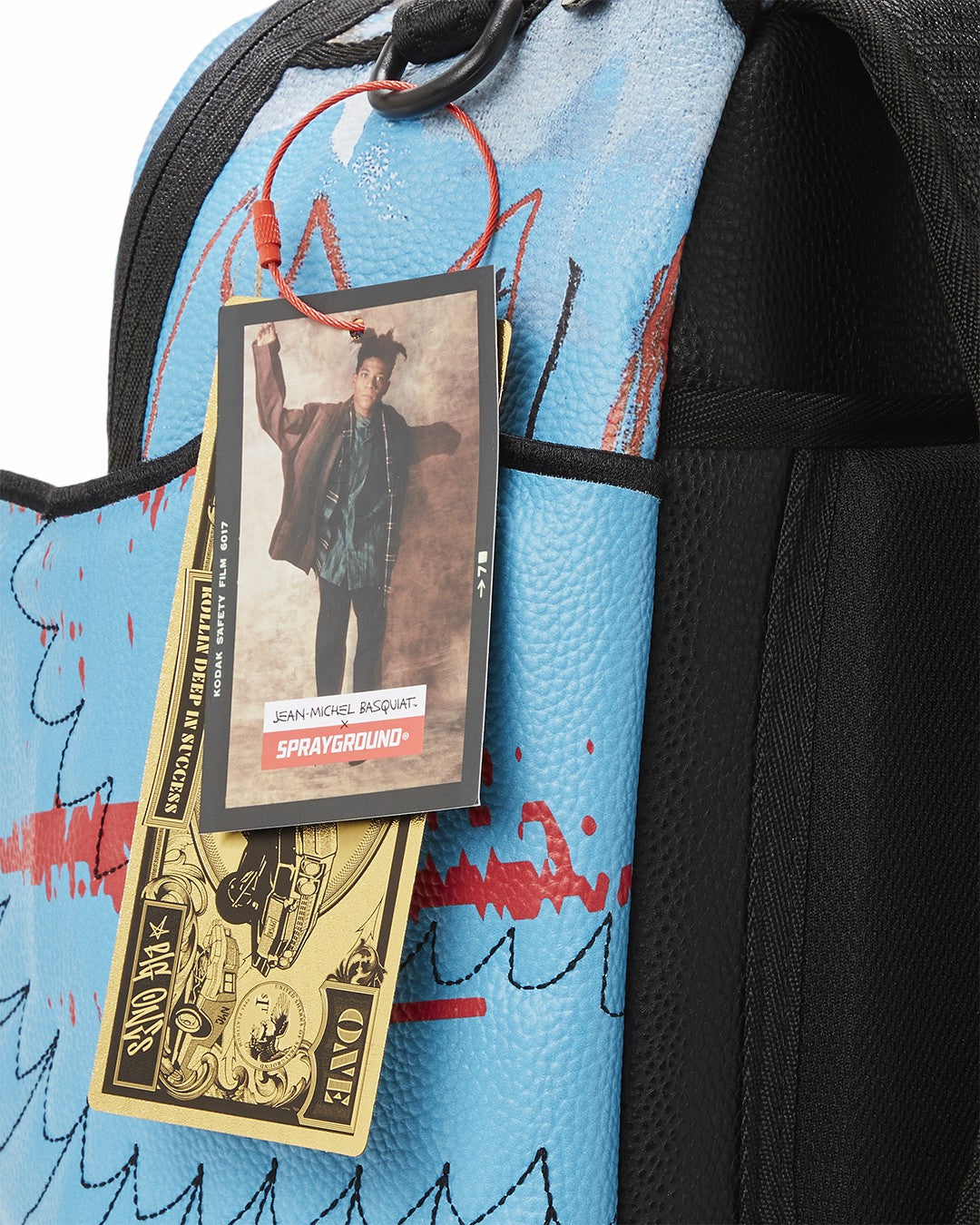 Sprayground OFFICIAL BASQUIAT UNTITLED (FALLEN ANGEL) 1981 WING BACKPACK (DLXV)