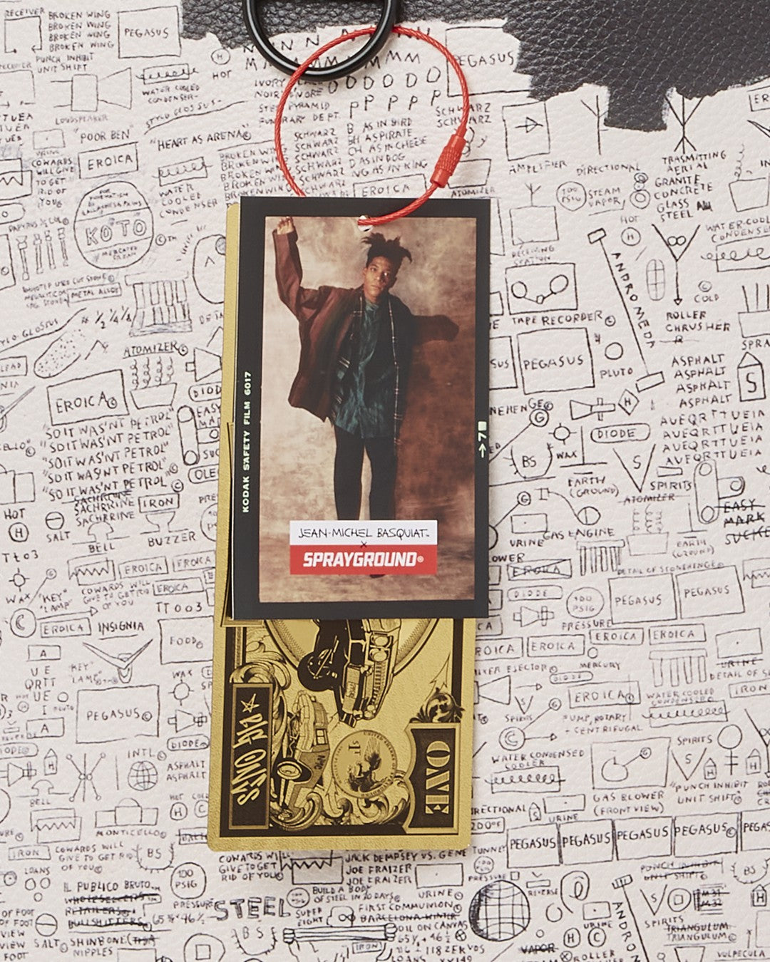 Sprayground OFFICIAL BASQUIAT PEGASUS 1987 LOFT TOTE