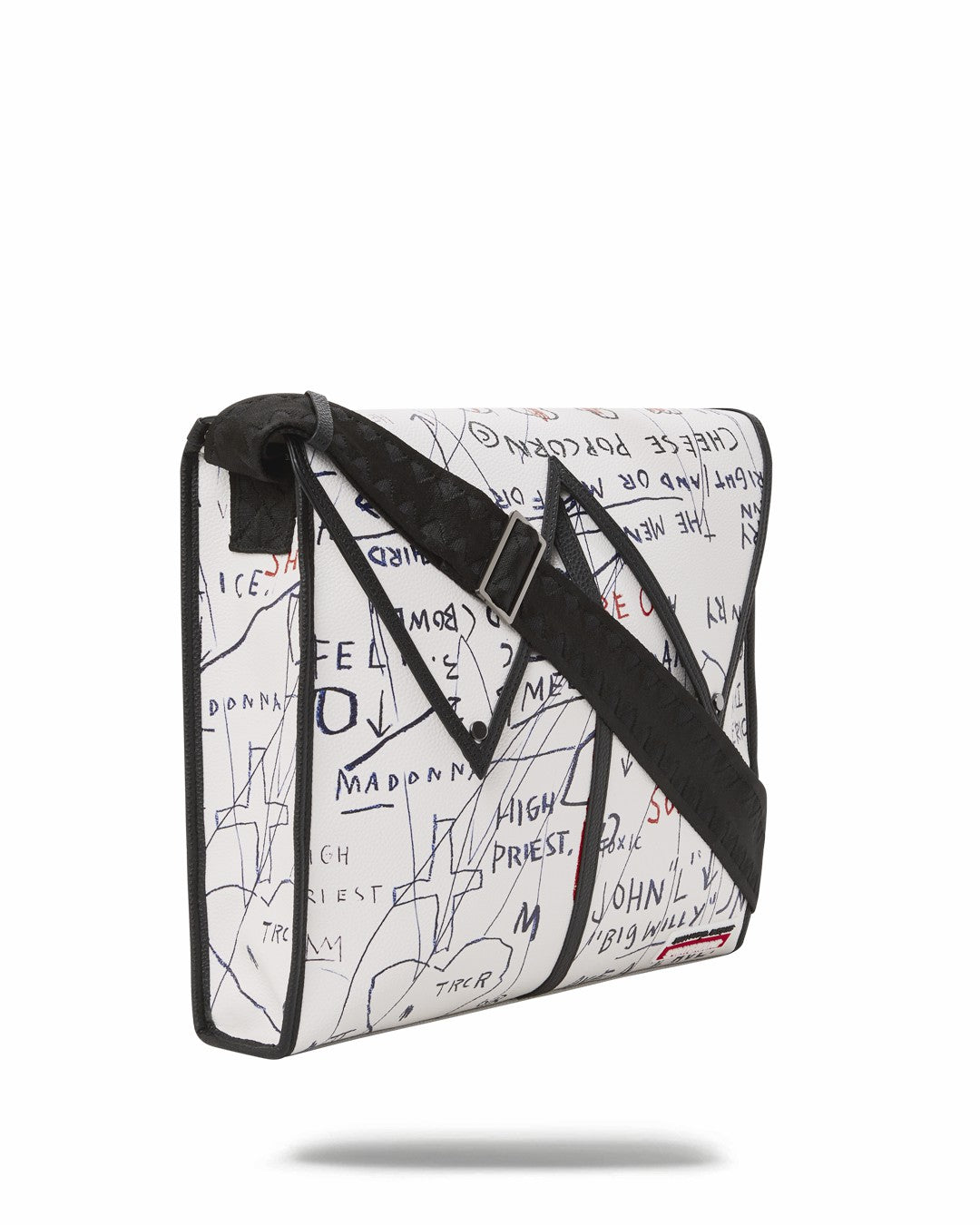 Sprayground OFFICIAL BASQUIAT UNTITLED (CHEESE POPCORN) 1983 SLING MESSENGER