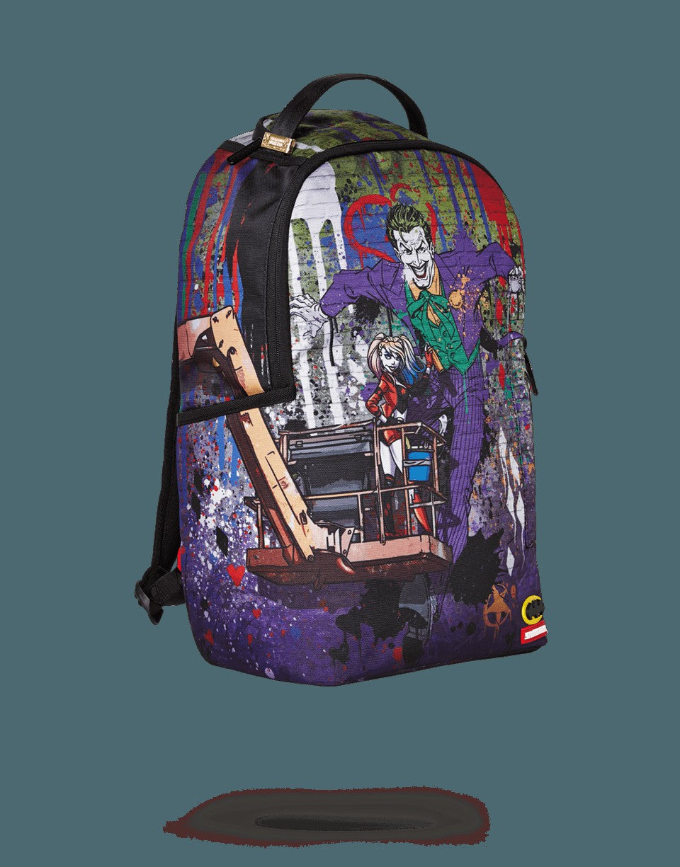 Sprayground JOKER MURAL BY HARLEY QUINN