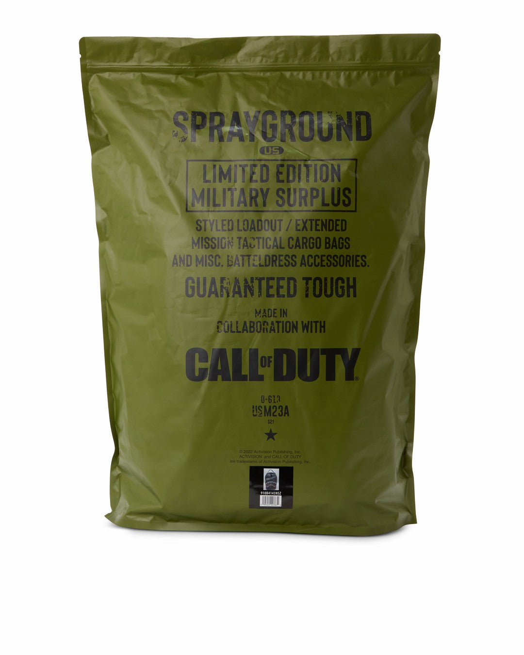 Sprayground CALL OF DUTY SECRET MISSION BACKPACK