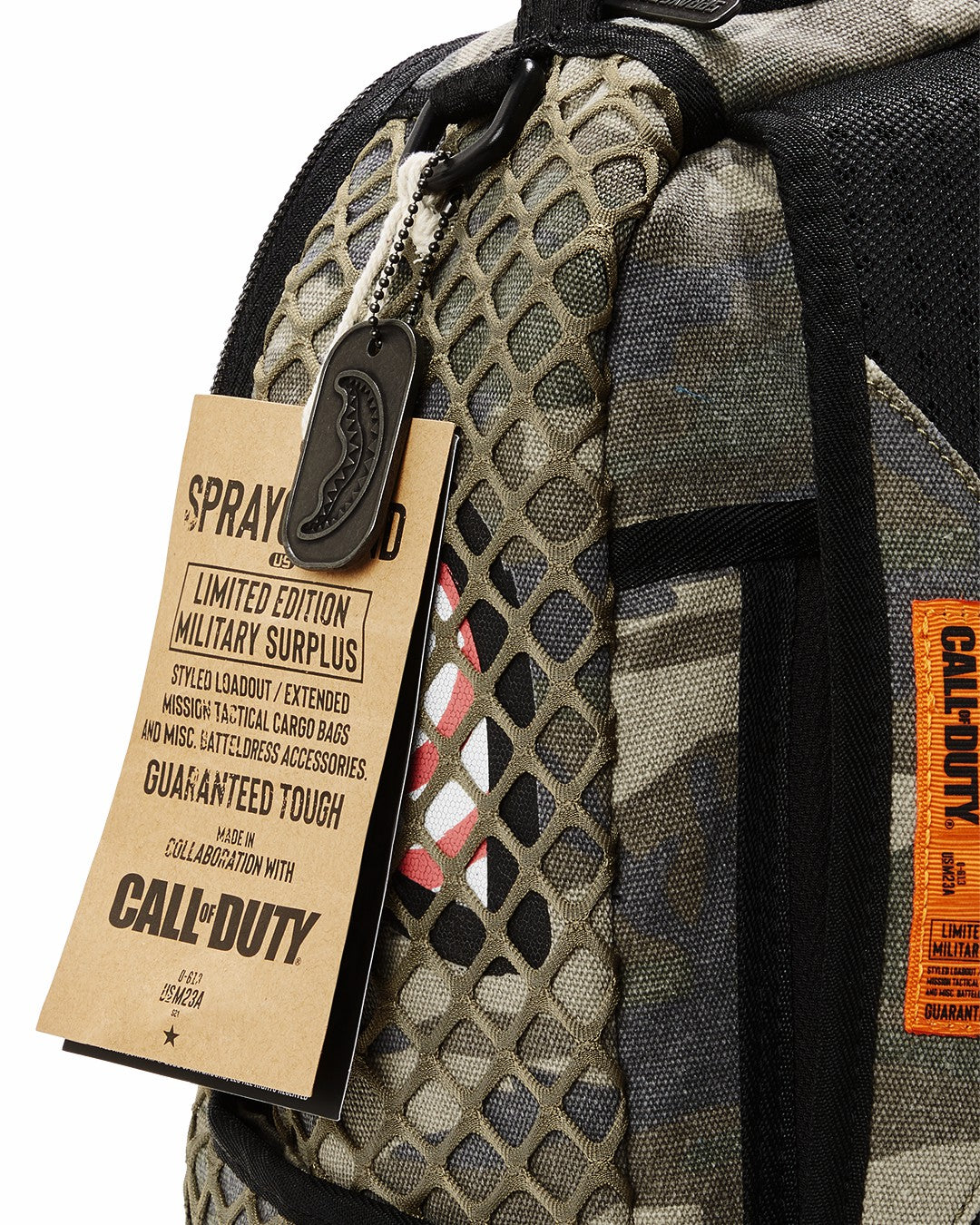 Sprayground CALL OF DUTY SECRET MISSION BACKPACK
