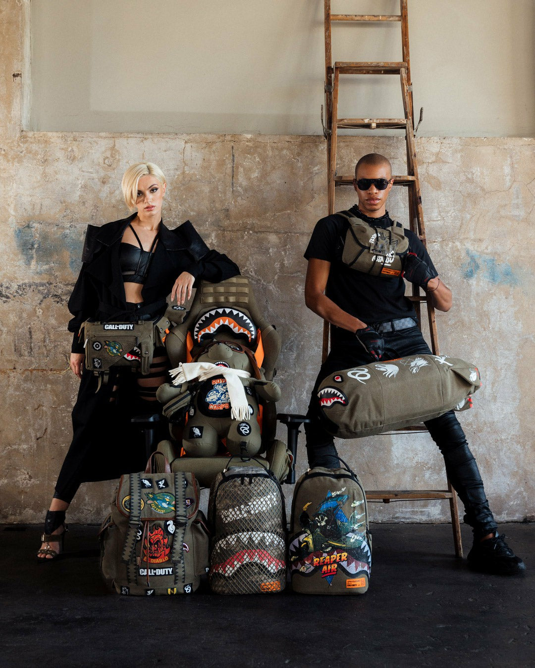 Sprayground CALL OF DUTY SECRET MISSION BACKPACK
