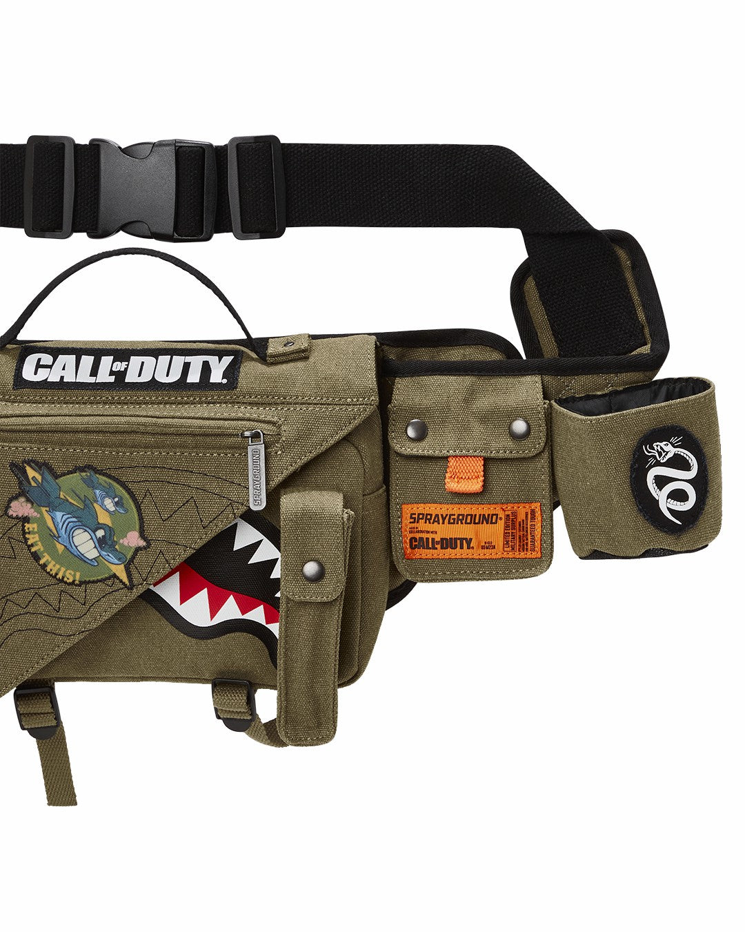Sprayground CALL OF DUTY NEVER BACK DOWN CROSSBODY
