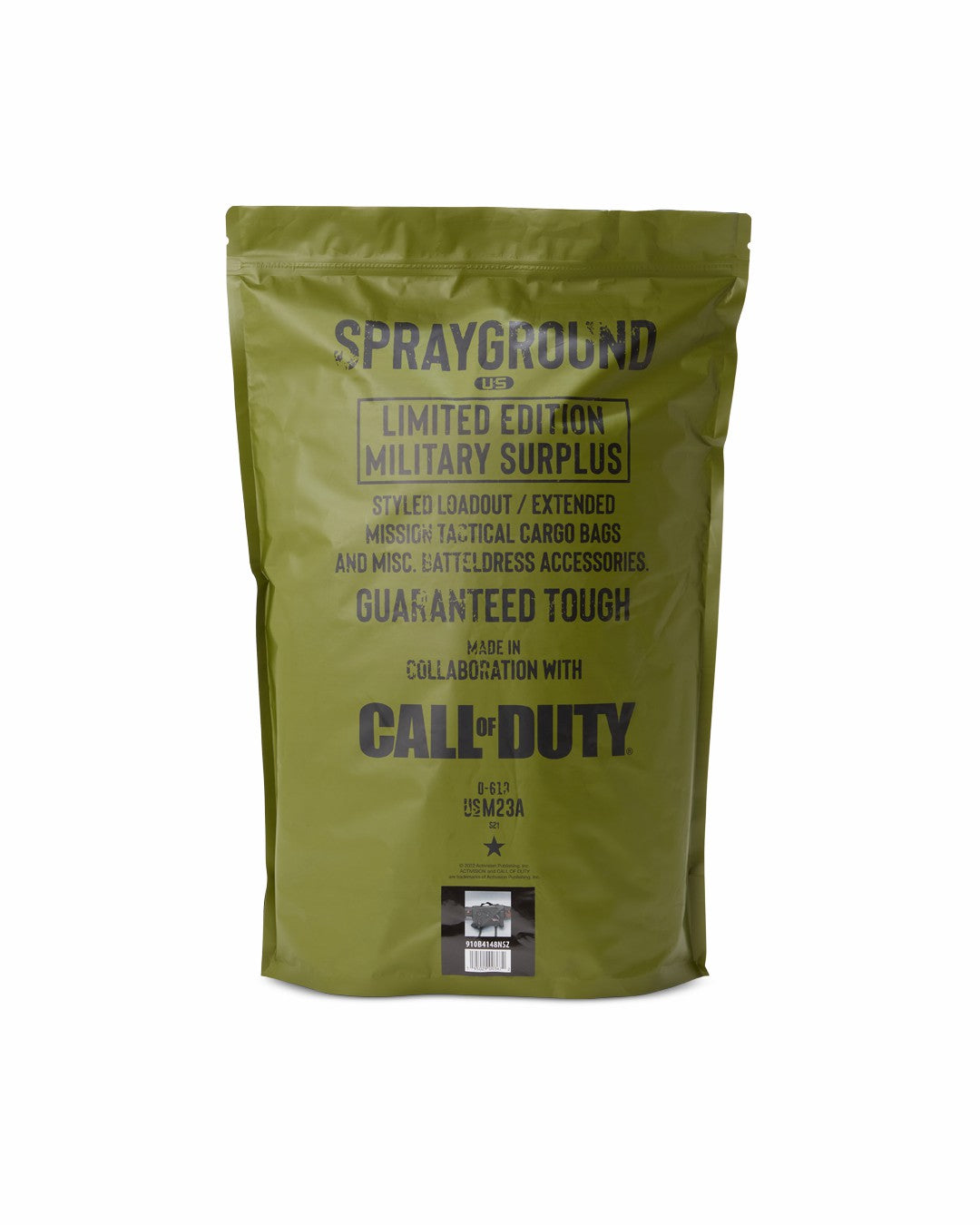 Sprayground CALL OF DUTY NEVER BACK DOWN CROSSBODY
