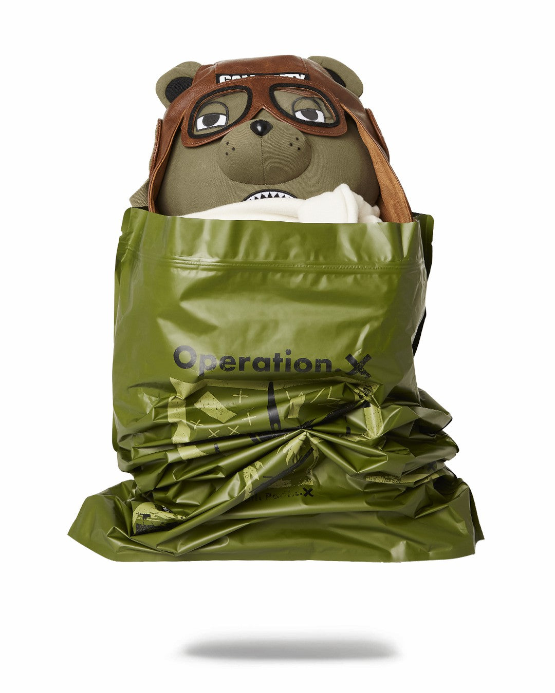 Sprayground CALL OF DUTY AVIATOR FEARLESS MONEYBEAR TEDDYBEAR BACKPACK