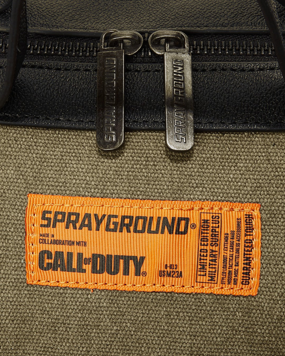 Sprayground CALL OF DUTY SHARK TORPEDO DUFFLE