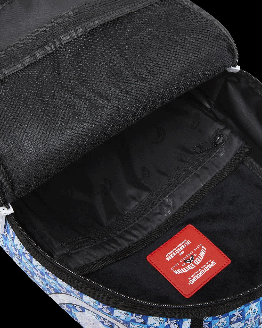 Sprayground CASPER SEE THROUGH CHEX BACKPACK