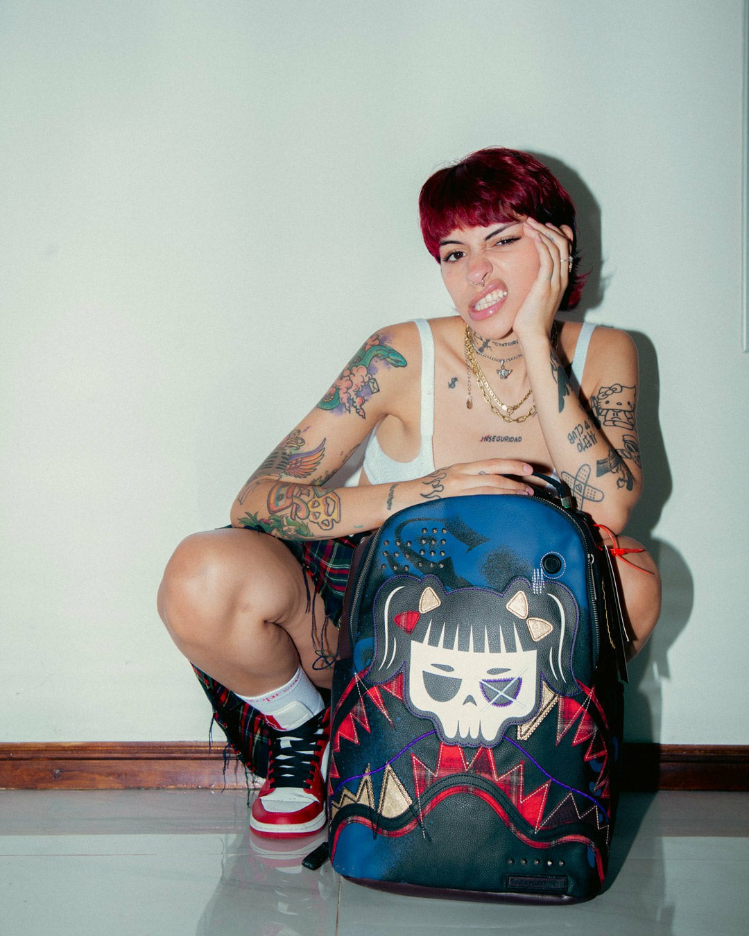 Sprayground CAZZU ERRORCITO PUNK SHARK BACKPACK