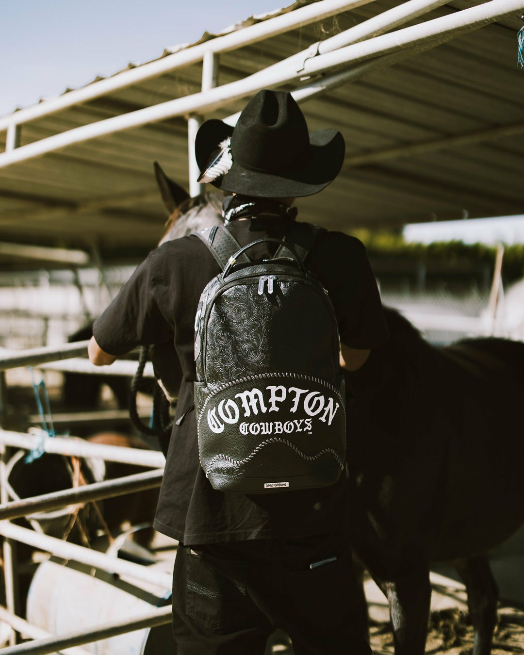 Sprayground COMPTON COWBOYS WELCOME TO MY CITY BACKPACK