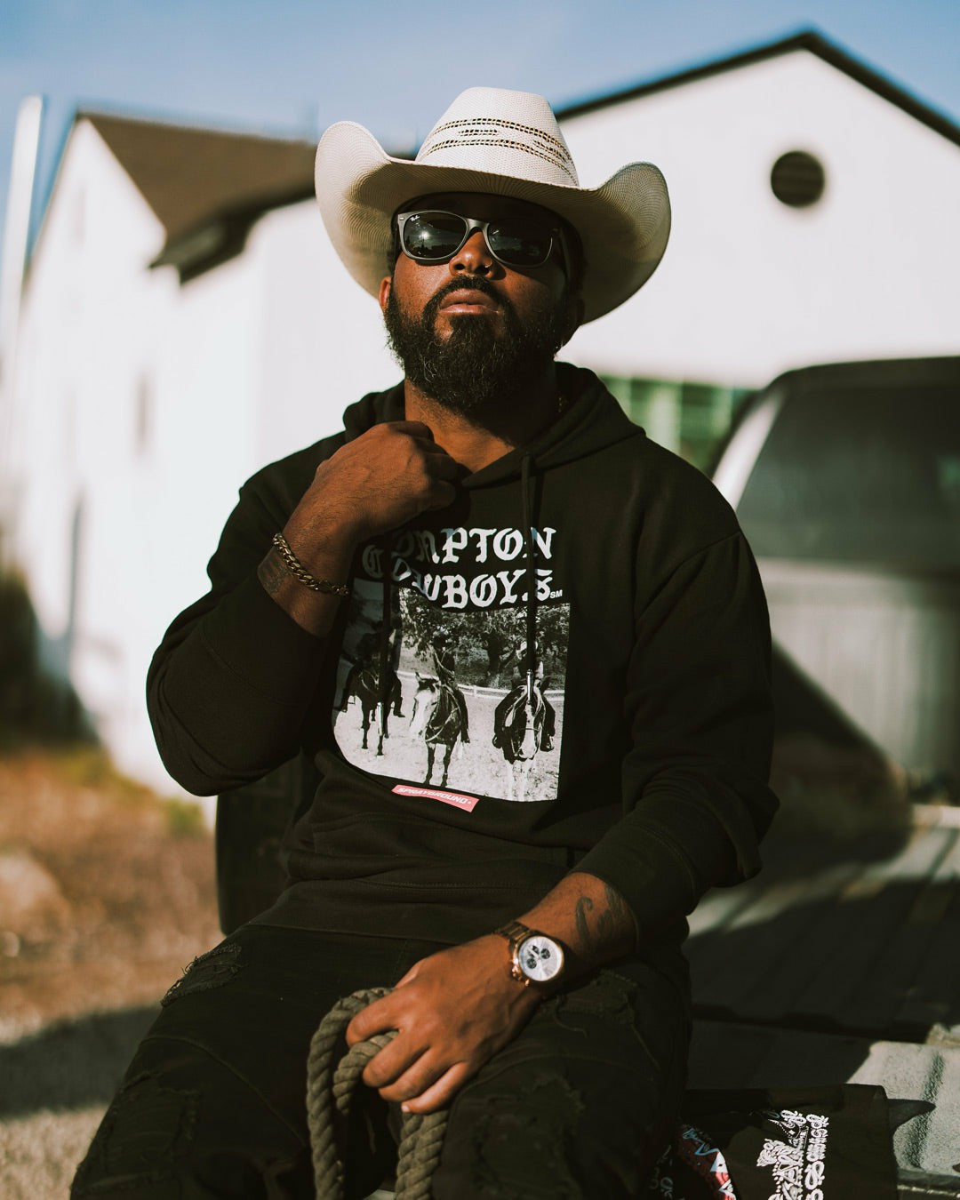 Sprayground COMPTON COWBOYS CITY RIDERS HOODY