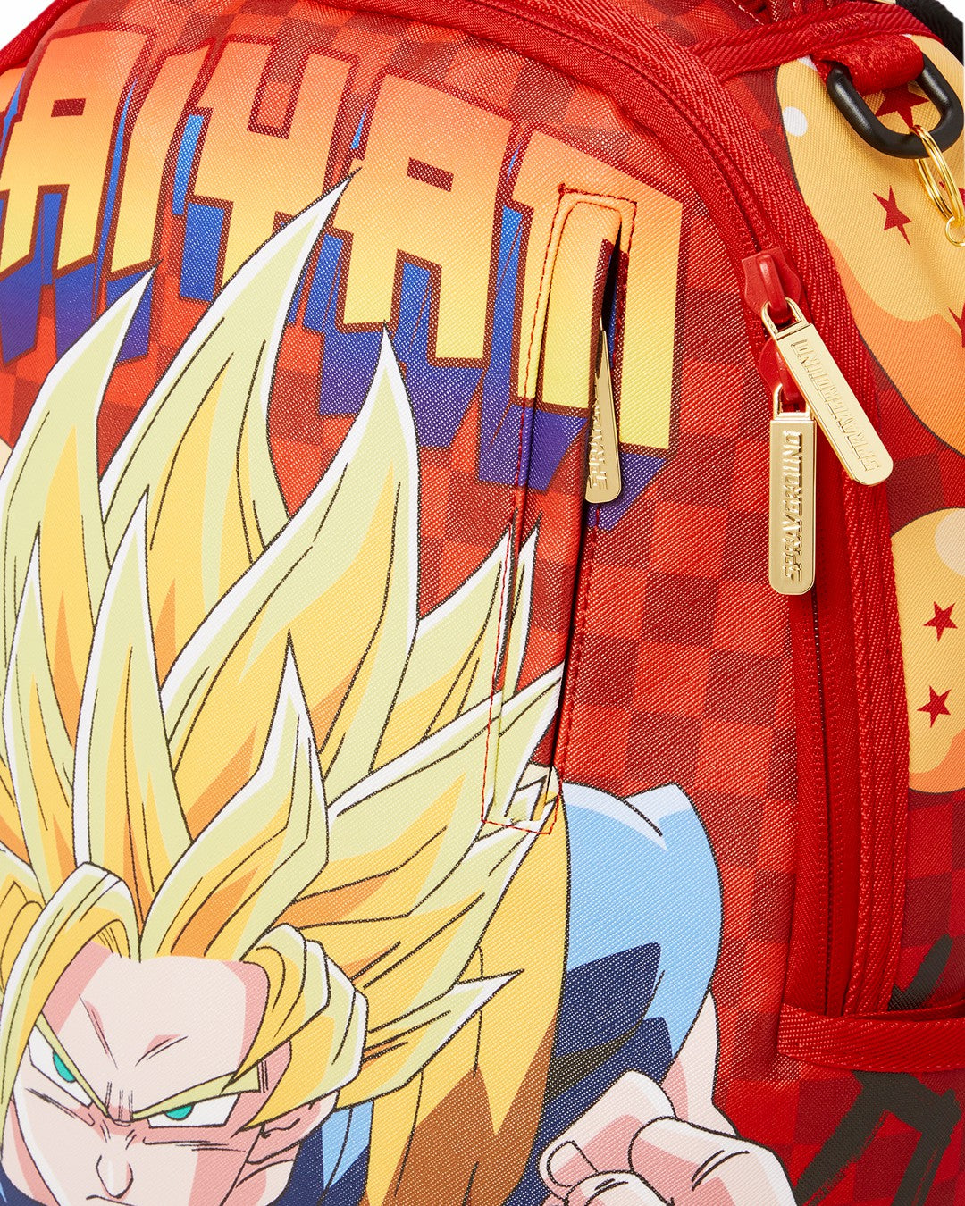 Sprayground DBZ SUPER SAIYAN CHECK
