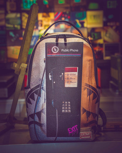 Sprayground EXIT NYC PAYPHONE BACKPACK