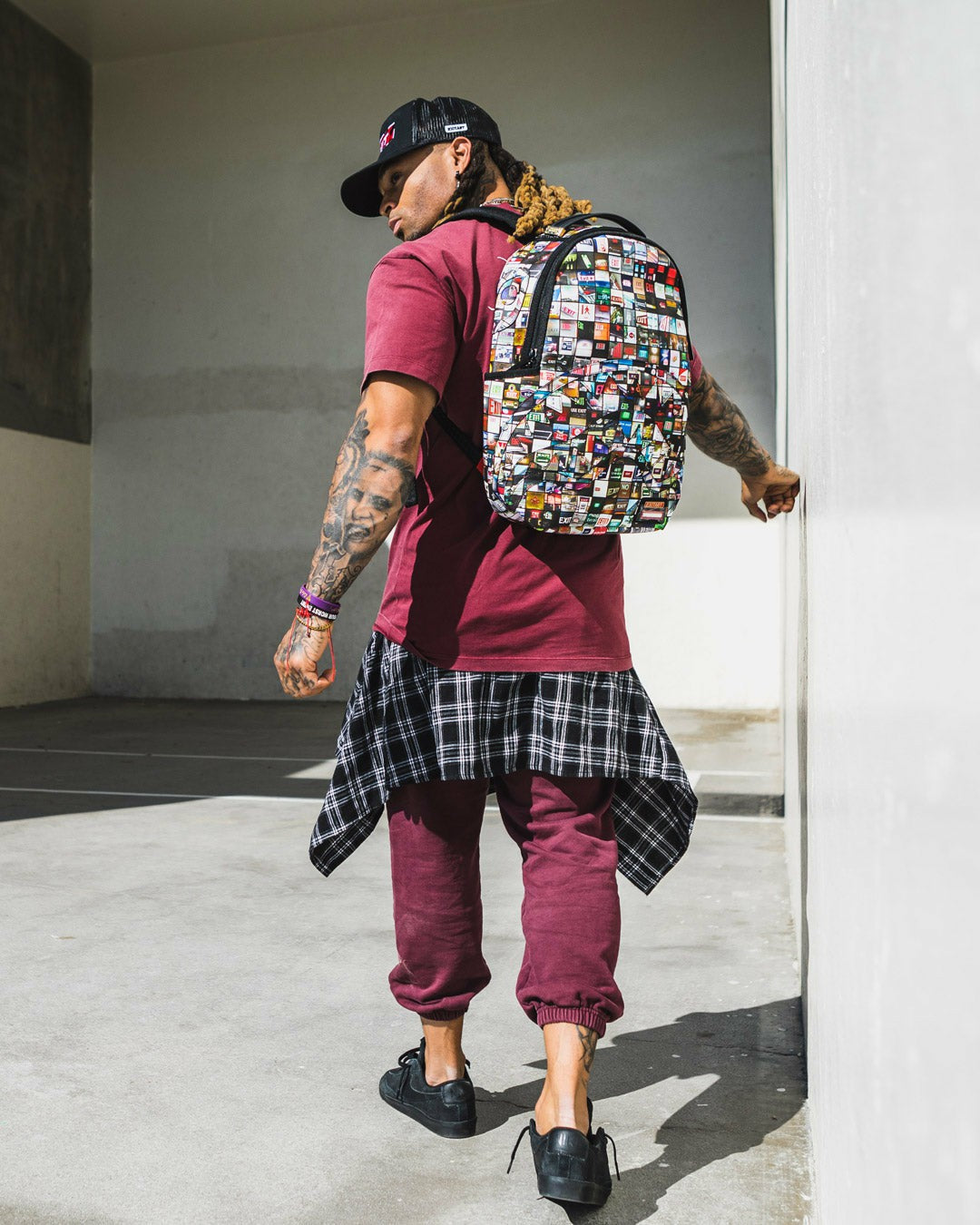 Sprayground EXIT ART COLLAB BACKPACK (DLXV)