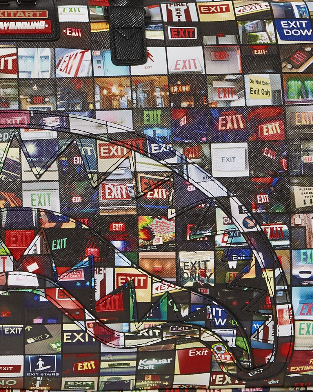 Sprayground EXIT ART COLLAB DUFFLE