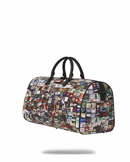 Sprayground EXIT ART COLLAB DUFFLE
