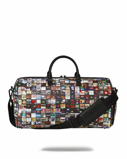 Sprayground EXIT ART COLLAB DUFFLE